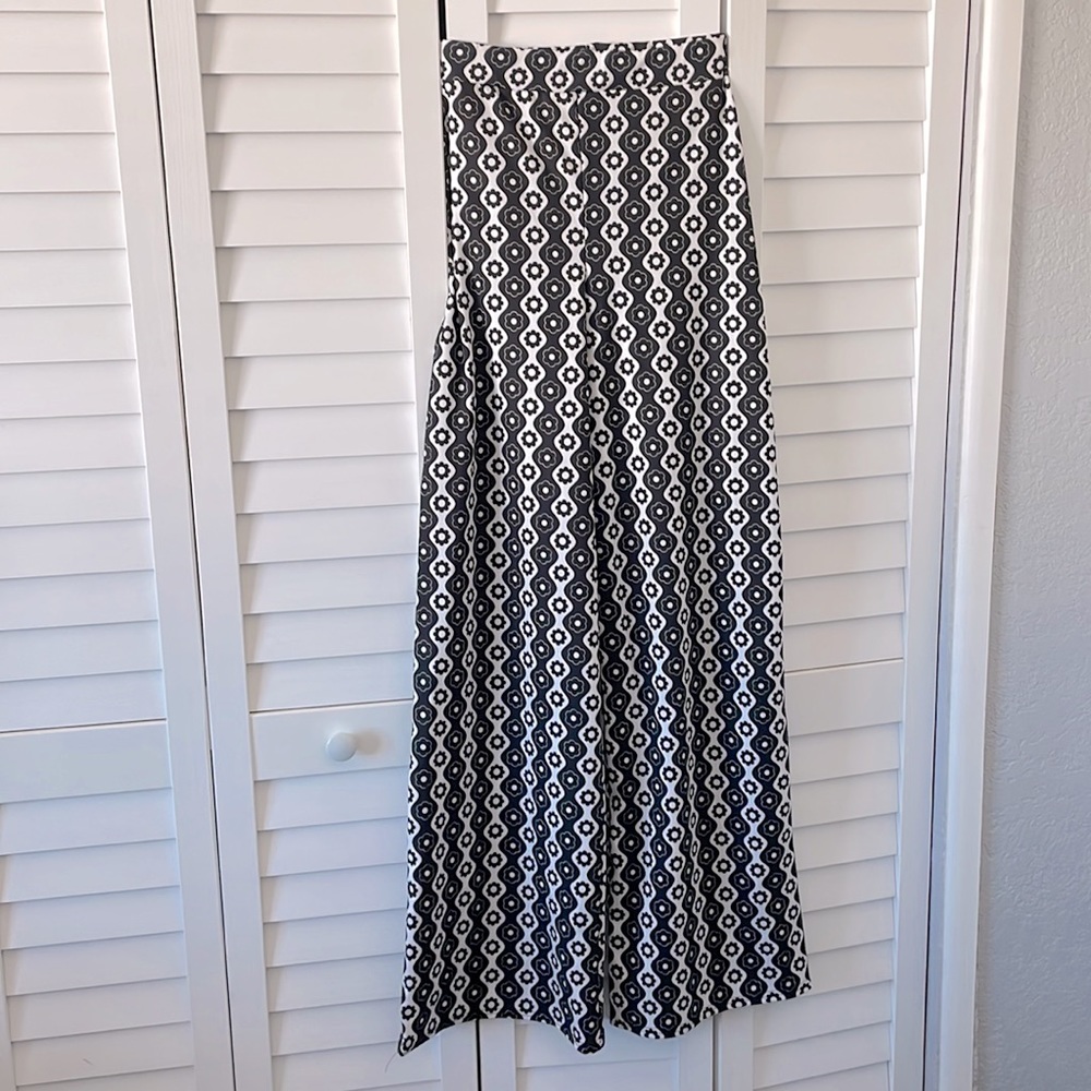 Nasty Gal floral flare pants